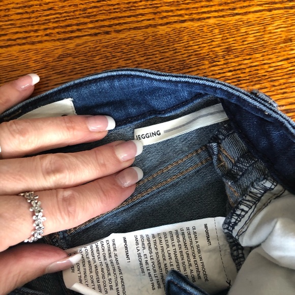 Garage jeggings, size 0 - Picture 5 of 7